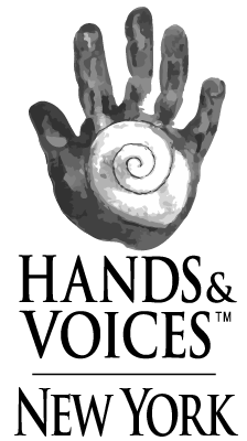 Vertical Logo of Hands & Voices of New York
